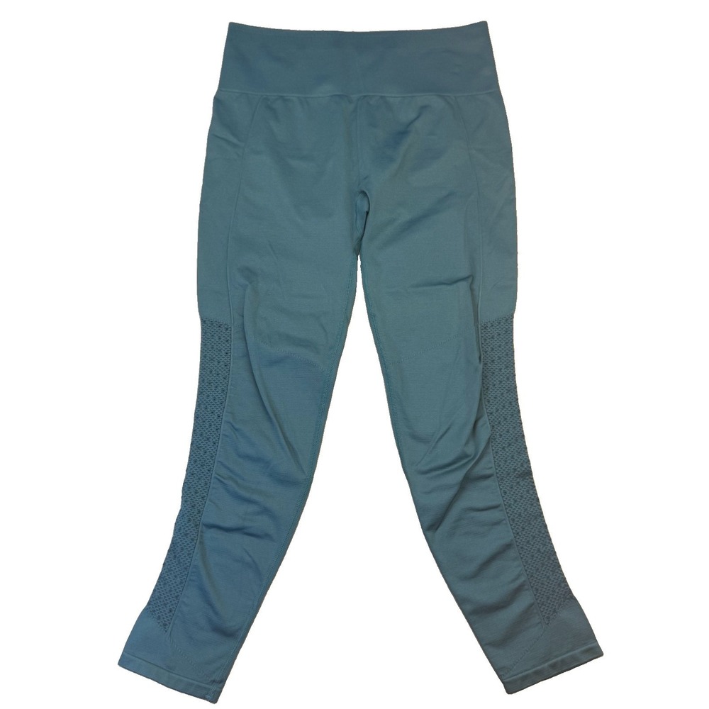 Fabletics Sync High Waisted Power Leggings Teal‎ Green Size Large